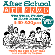 After School Art & Craft Club (ages 6-17)