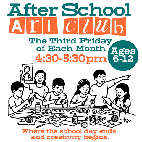 After School Art & Craft Club (ages 6-17)