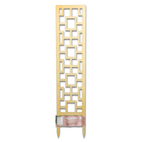 Tropical Squares Wooden Trellis