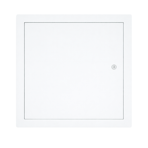 Byson Metal Access Panels, White - Screwdriver Cam Latch