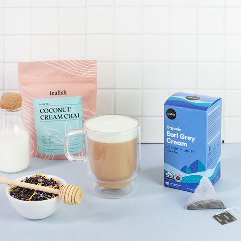 Organic Earl Grey Cream Sachets Tealish Black Tea art-noise.myshopify.com organic-earl-grey-cream-sachets