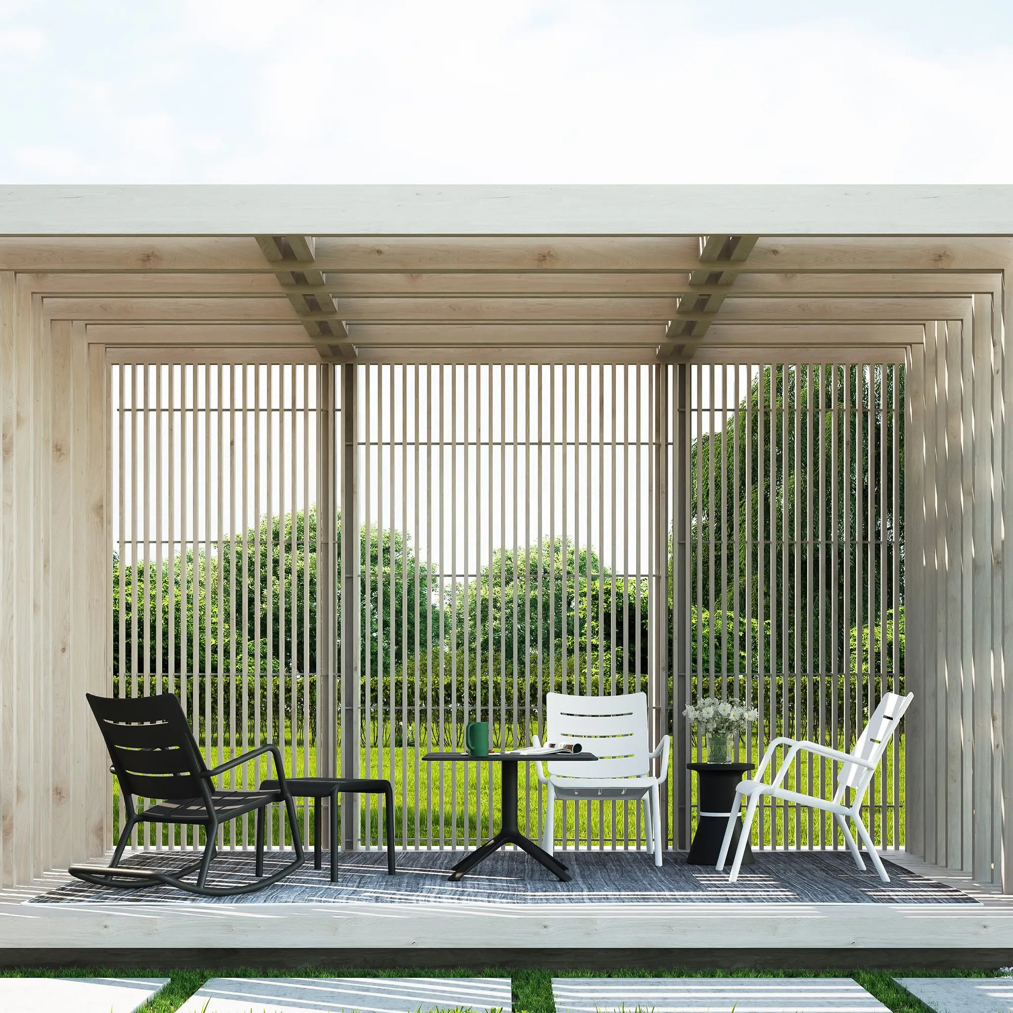  OUTO Rocking Chair<br> Indoor & Outdoor Use Nüline Distribution Rocking Chairs art-noise.myshopify.com outo-rocking-chair-br-indoor-outdoor-use