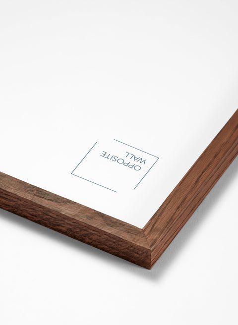 Dark Oak Frame, 28x39 in | 70x100 cm Opposite Wall Frame art-noise.myshopify.com dark-oak-frame-28x39-in-70x100-cm