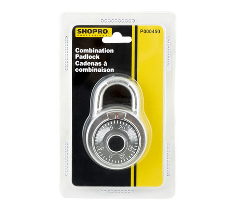 SHOPRO - COMBINATION PADLOCK