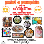 Paint a Pumpkin Drop-In