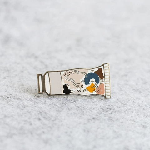 The Gray Muse Paint Tube Enamel Pin - Art Noise The Gray Muse Paint Tube Enamel Pin The Gray Muse Enamel Pin art-noise.myshopify.com the-gray-muse-paint-tube-enamel-pin