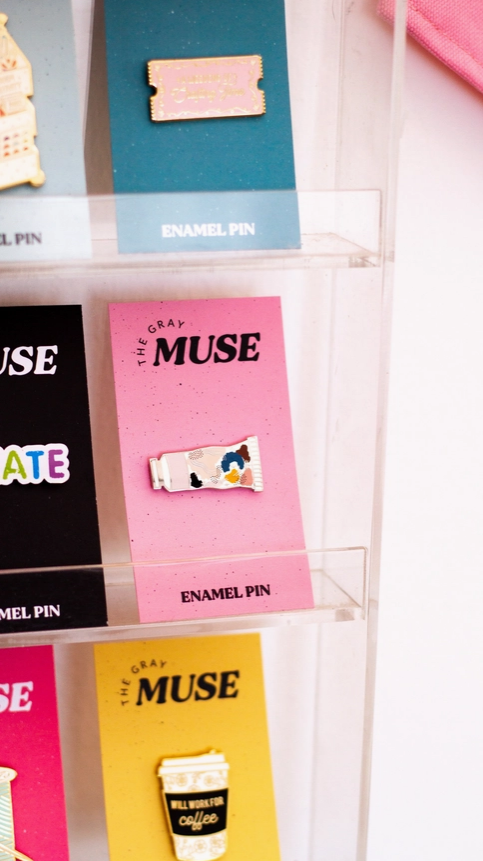 The Gray Muse Paint Tube Enamel Pin - Art Noise The Gray Muse Paint Tube Enamel Pin The Gray Muse Enamel Pin art-noise.myshopify.com the-gray-muse-paint-tube-enamel-pin