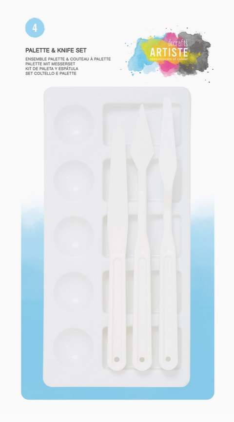 Palette & Knife Set (4pk) - Art Noise Palette & Knife Set (4pk) West Design Palette Knives art-noise.myshopify.com palette-knife-set-4pk