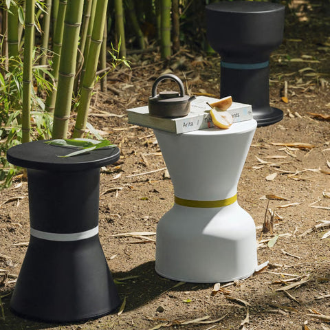 Pa.He.Ko End Table & Stool<br> Indoor & Outdoor Use