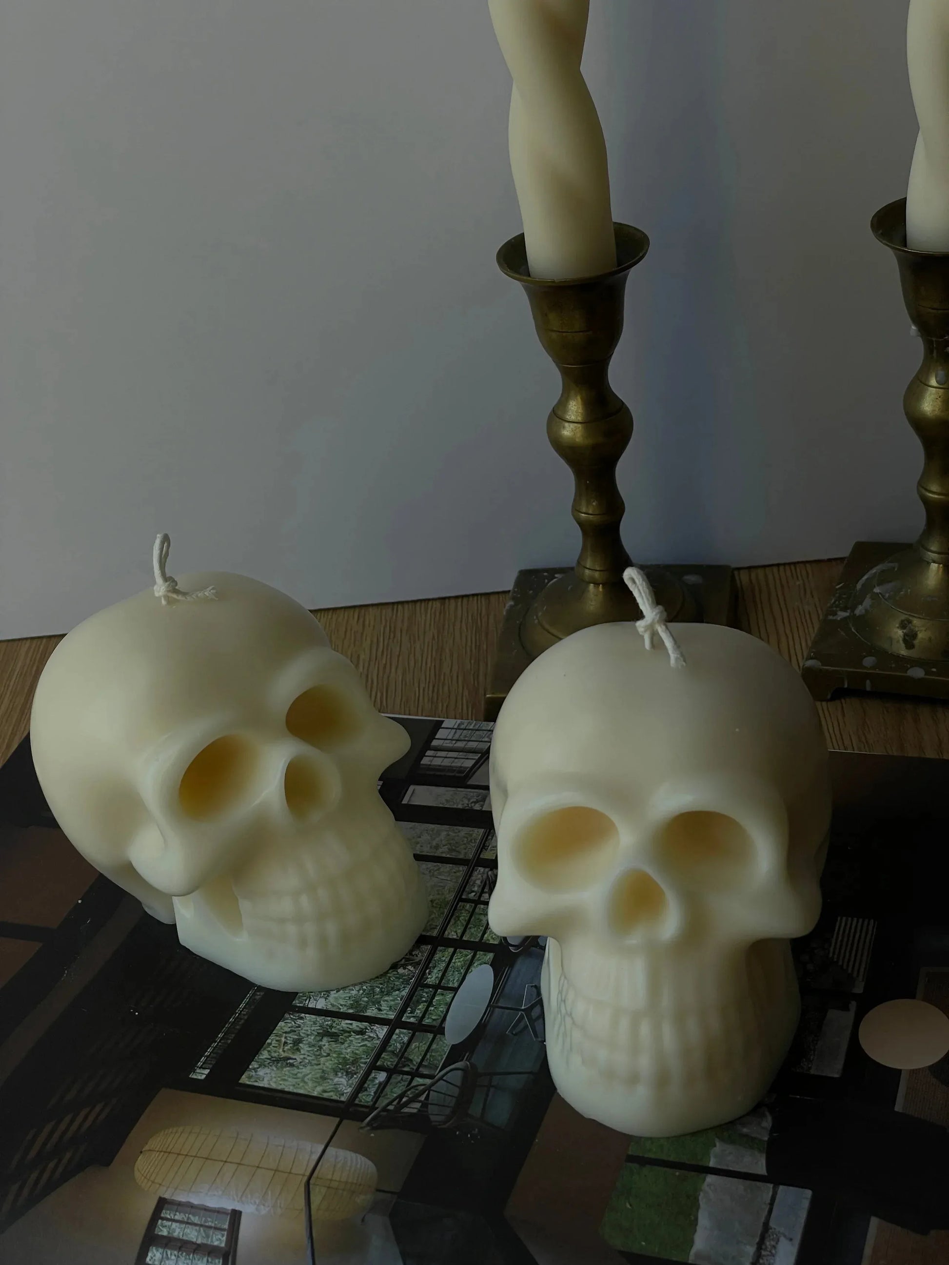 Skull Eloise and Oliver Decorative Candle art-noise.myshopify.com skull Skull Eloise and Oliver Decorative Candle art-noise.myshopify.com skull