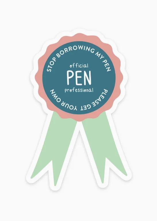 The Paper + Craft Pantry Official Pen Professional Vinyl Badge Sticker - Art Noise The Paper + Craft Pantry Official Pen Professional Vinyl Badge Sticker The Paper + Craft Pantry Stickers art-noise.myshopify.com the-paper-craft-pantry-official-pen-professional-vinyl-badge-sticker