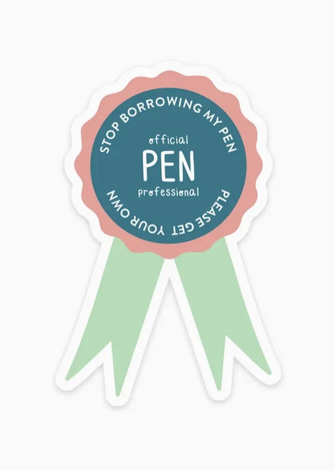 The Paper + Craft Pantry Official Pen Professional Vinyl Badge Sticker - Art Noise The Paper + Craft Pantry Official Pen Professional Vinyl Badge Sticker The Paper + Craft Pantry Stickers art-noise.myshopify.com the-paper-craft-pantry-official-pen-professional-vinyl-badge-sticker