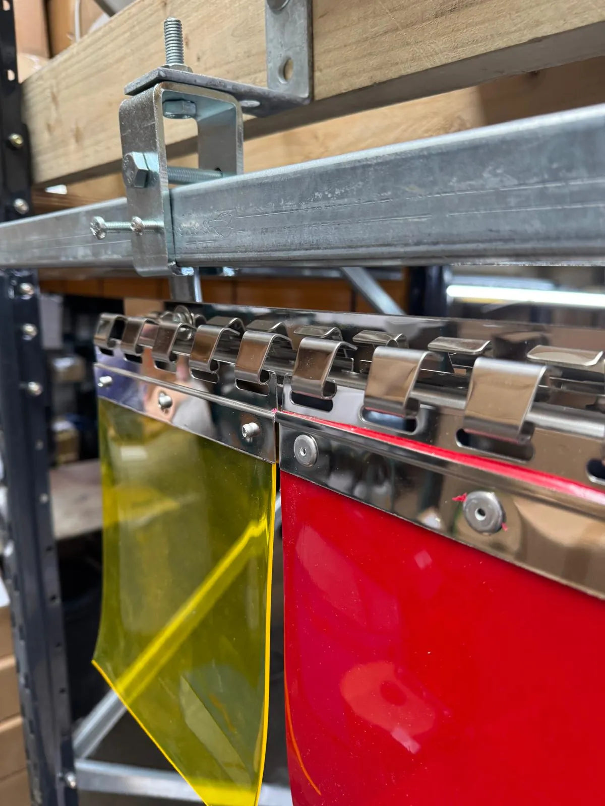 Byson Sliding PVC Strip Curtain Kit - 3ft W x 7ft H Byson product_type art-noise.myshopify.com byson-sliding-pvc-strip-curtain-kit-3ft-w-x-7ft-h Byson Sliding PVC Strip Curtain Kit - 3ft W x 7ft H Byson  art-noise.myshopify.com byson-sliding-pvc-strip-curtain-kit-3ft-w-x-7ft-h