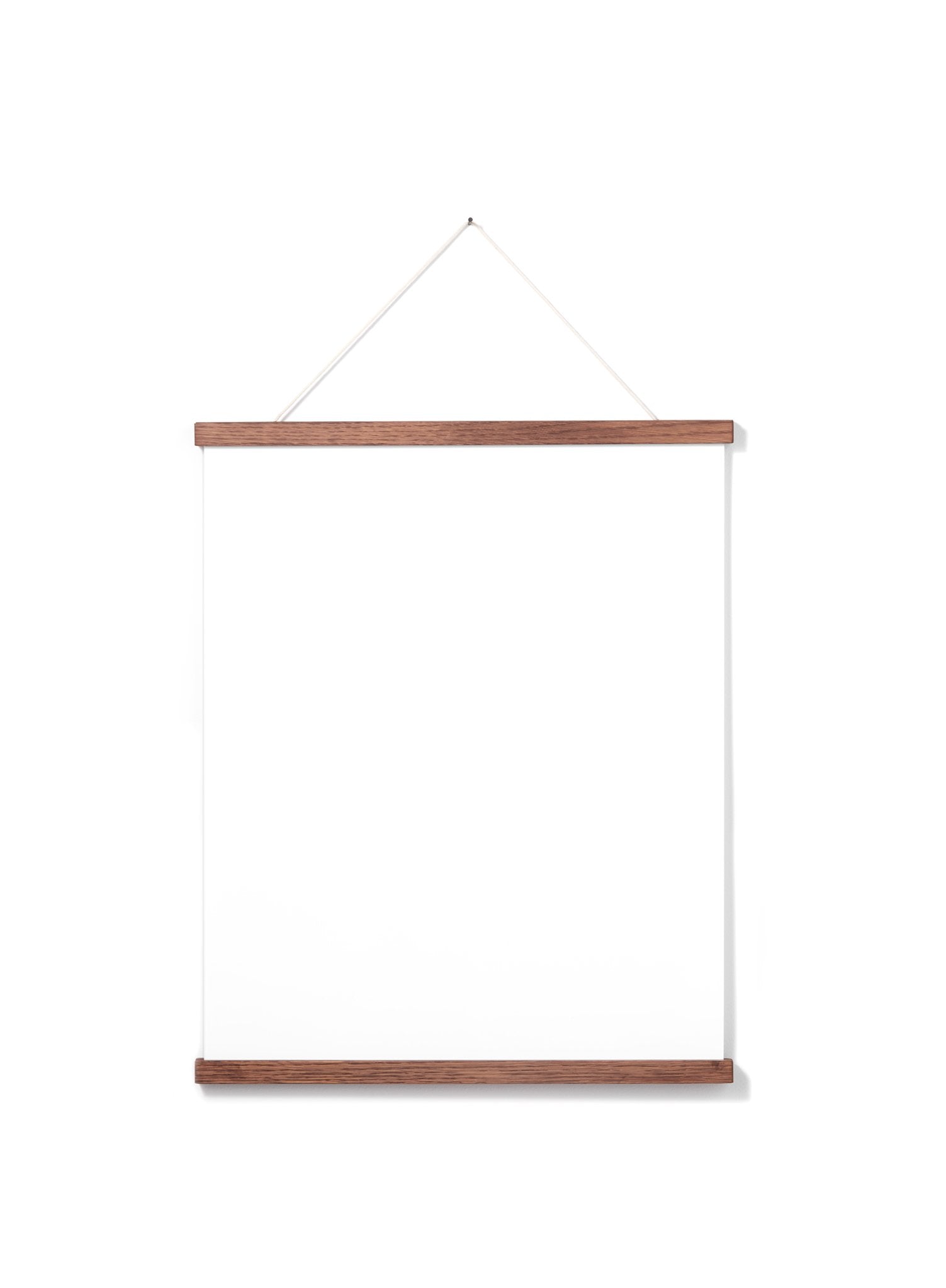 Dark Oak Poster Hanger, 16 in | 41 cm Opposite Wall Frame art-noise.myshopify.com dark-oak-poster-hanger-16-in-41-cm