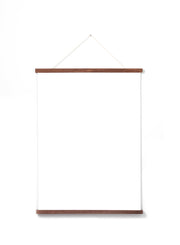 Dark Oak Poster Hanger, 20 in | 51 cm