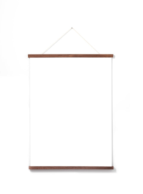 Dark Oak Poster Hanger, 20 in | 51 cm