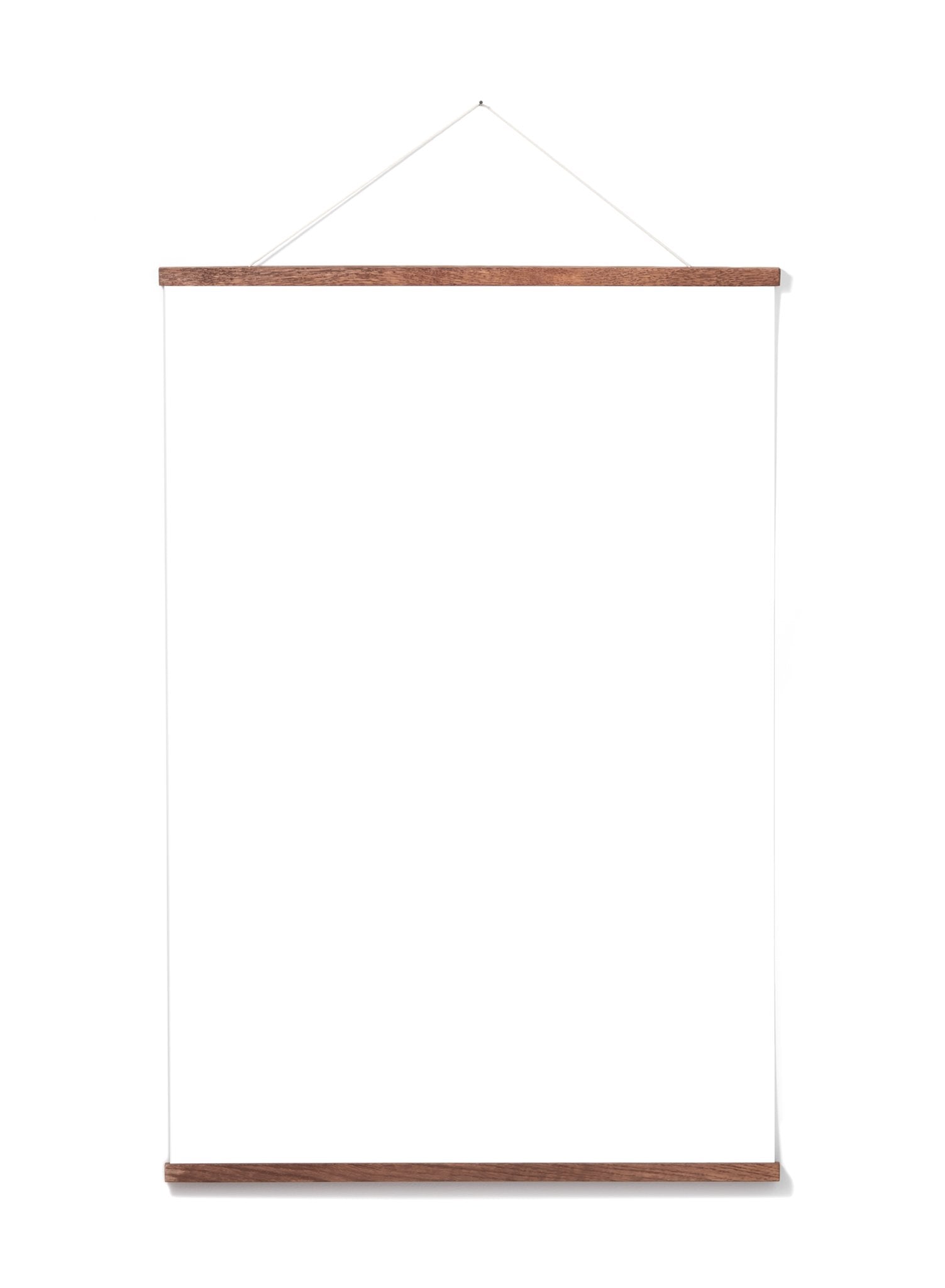 Dark Oak Poster Hanger, 24 in | 61 cm Opposite Wall Frame art-noise.myshopify.com dark-oak-poster-hanger-24-in-61-cm