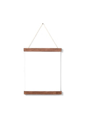 Dark Oak Poster Hanger, 8 in | 20 cm