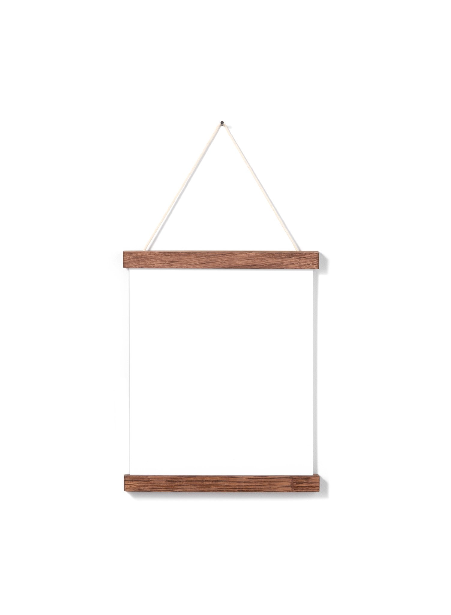 Dark Oak Poster Hanger, 8 in | 20 cm Opposite Wall Frame art-noise.myshopify.com dark-oak-poster-hanger-8-in-20-cm