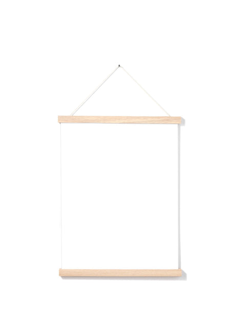 Solid Oak Poster Hanger, 12 in | 31 cm Opposite Wall Frame art-noise.myshopify.com solid-oak-poster-hanger-12-in-31-cm