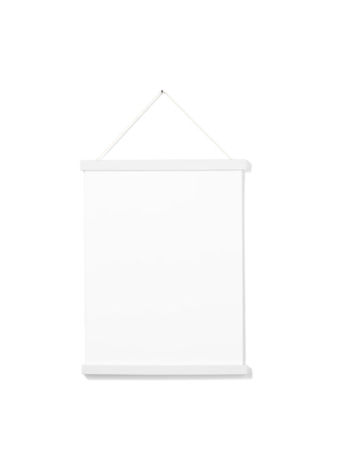 White Oak Poster Hanger, 12 in | 31 cm Opposite Wall Frame art-noise.myshopify.com white-oak-poster-hanger-12-in-31-cm