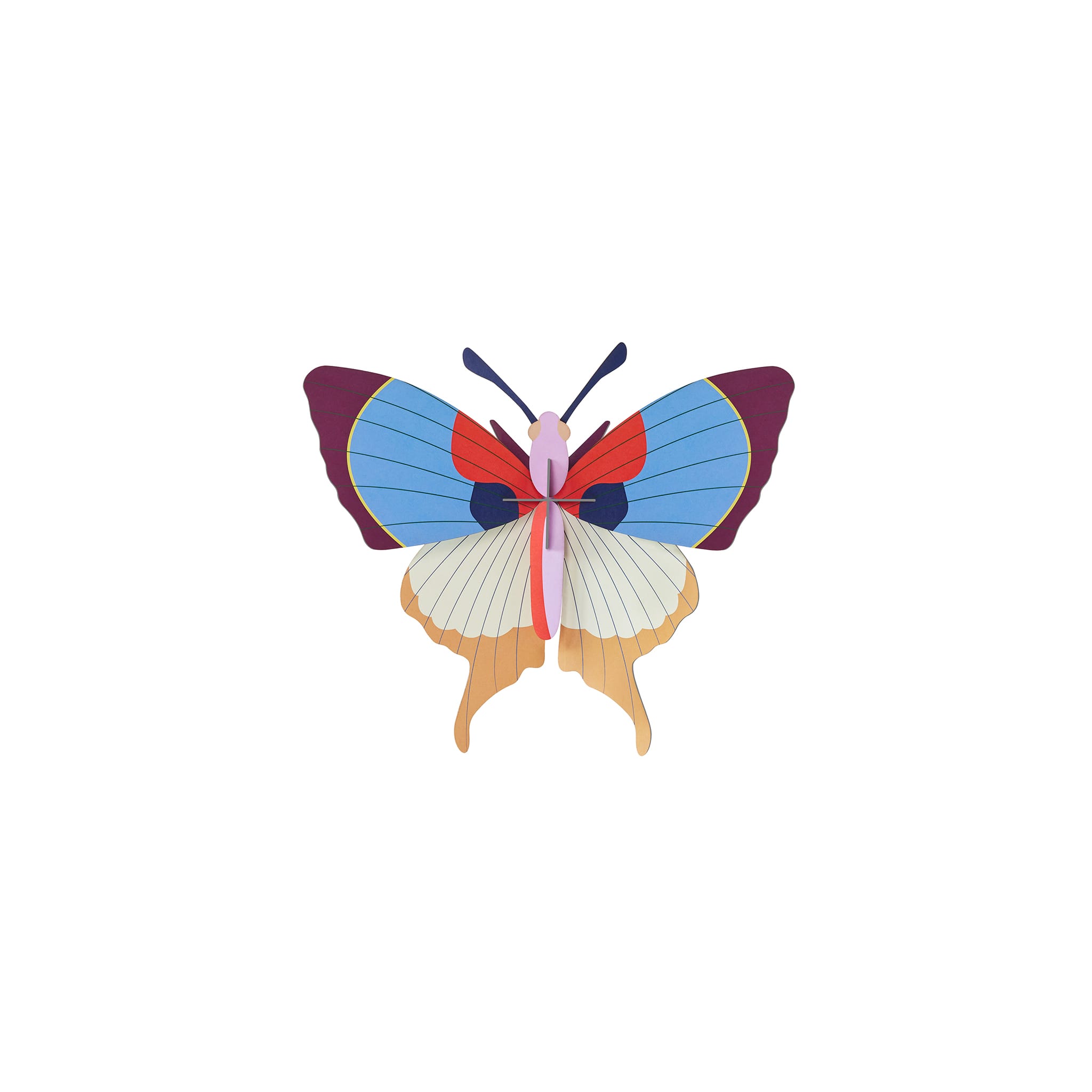 Plum Fringe Butterfly