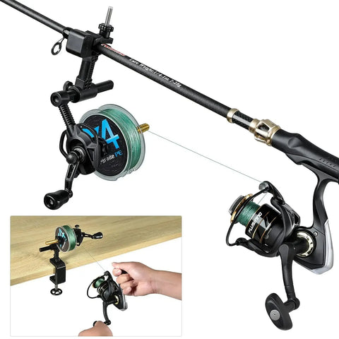  PLUSINNO FLS2 Fishing Line Spooler with Unwinding Function Stony Tackle Shack Fishing Reel Accessories art-noise.myshopify.com plusinno-fls2-fishing-line-spooler-with-unwinding-function