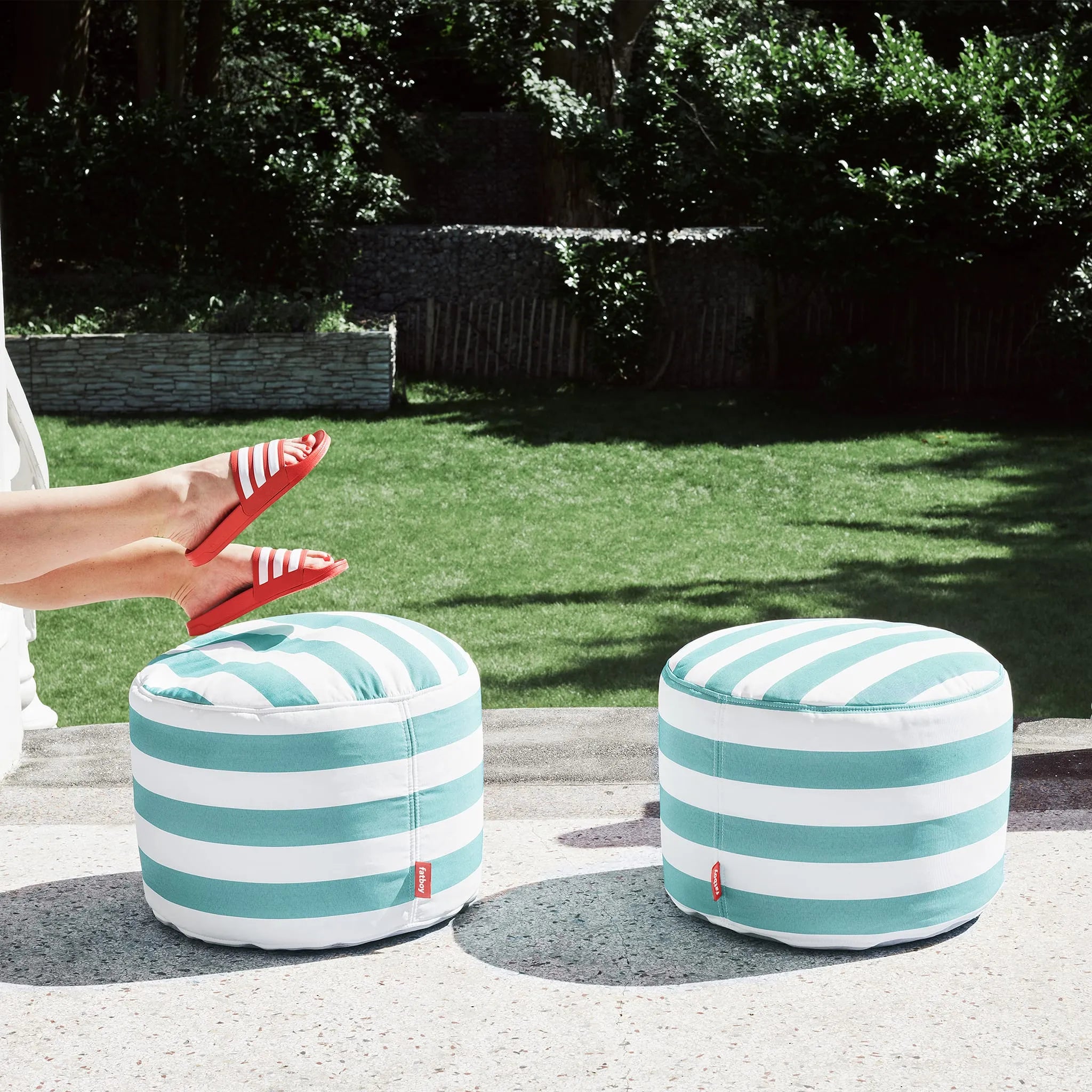  Point Olefin Ottoman & Footest<br> Indoor & Outdoor Use Nüline Distribution Ottomans art-noise.myshopify.com point-olefin-ottoman-footest-br-indoor-outdoor-use