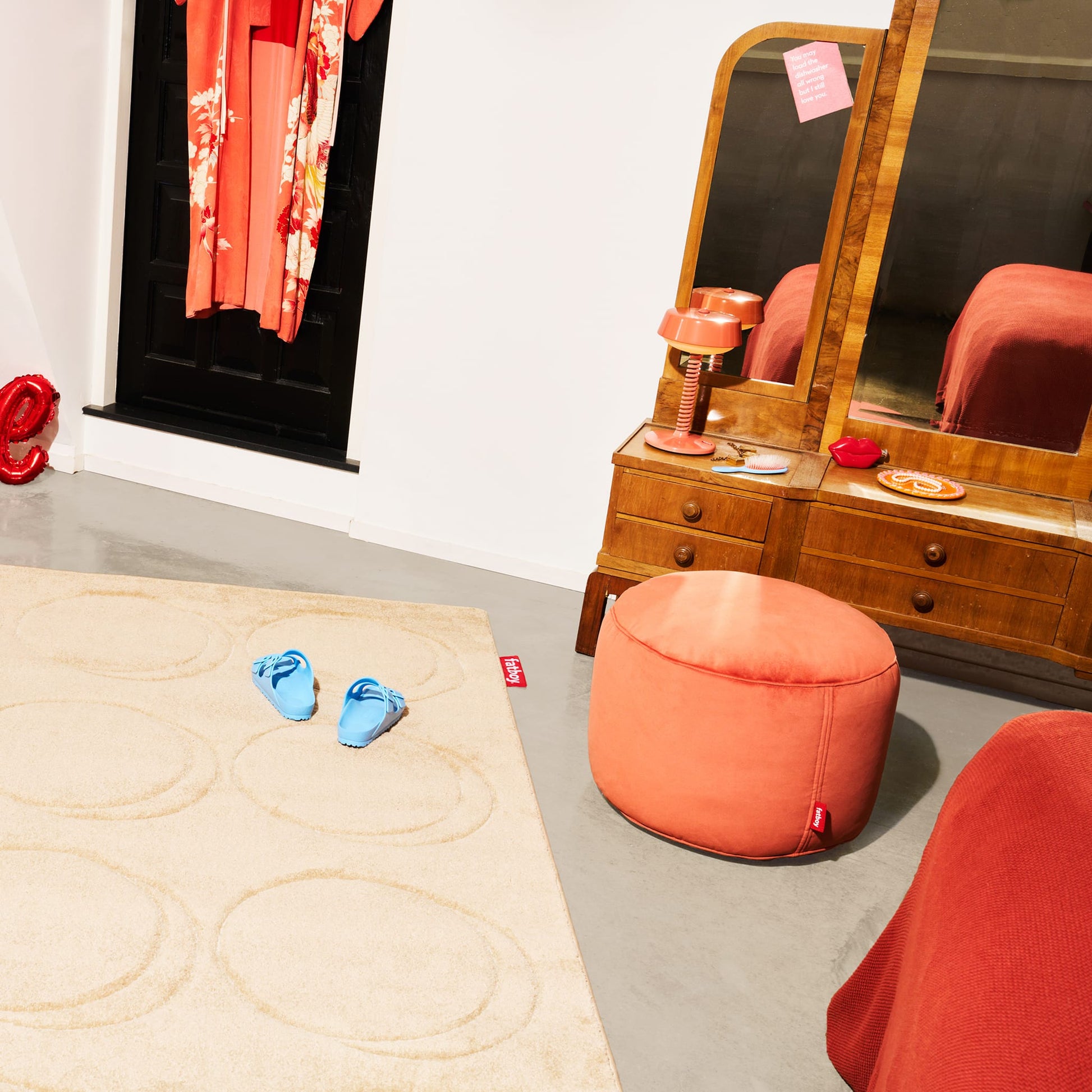 Point Velvet Ottoman & Footrest<br> Indoor Use Nüline Distribution Ottomans art-noise.myshopify.com point-velvet-ottoman-footrest-br-indoor-use