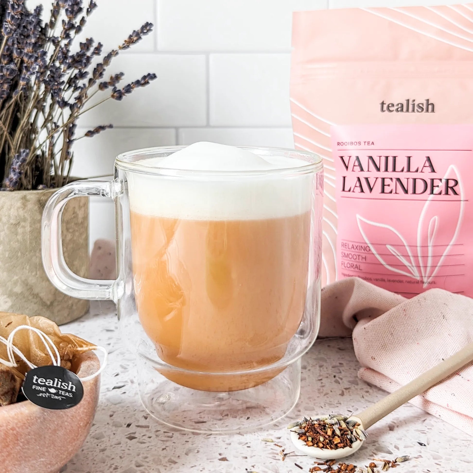 Vanilla Lavender Tealish Rooibos Tea art-noise.myshopify.com vanilla-lavender Vanilla Lavender Tealish Rooibos Tea art-noise.myshopify.com vanilla-lavender