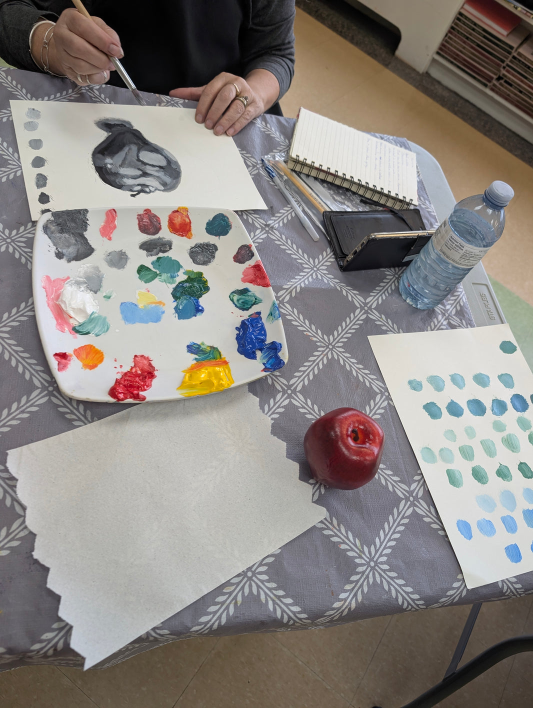 Mixing Colours in Acrylic (ages 16+)