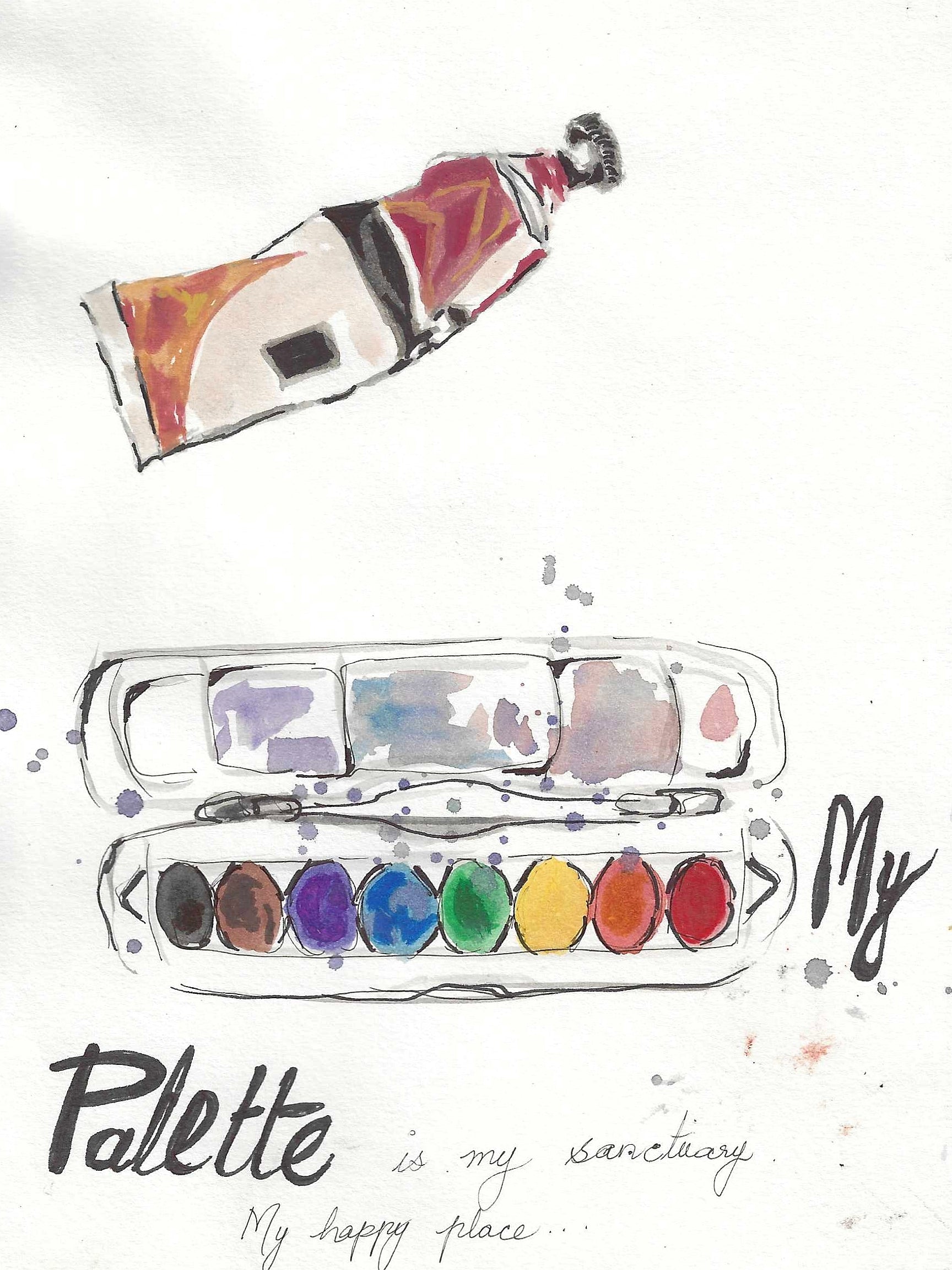 Loose Lines: Drawing with Freedom Workshop with Sumera Khan