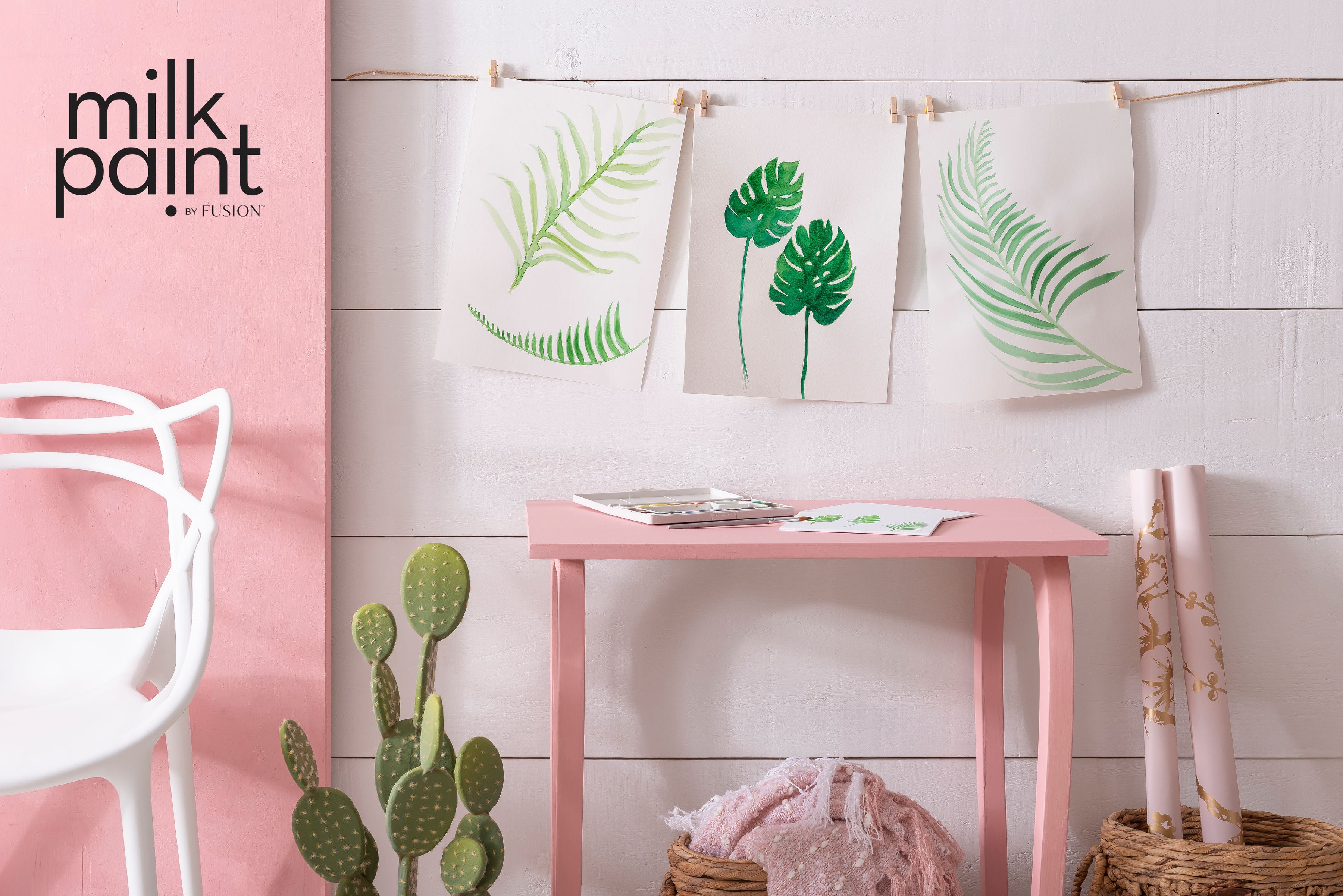 Fusion Milk Paint Palm Springs Pink