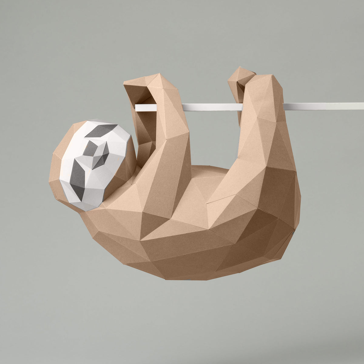 Origami Sloth Instructions.pdf DIY Sloth 3D Origami paper model Kit | Art Noise