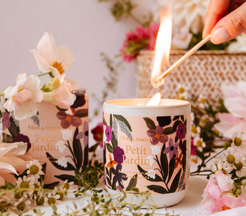 Petit Jardin - Reusable Candle
