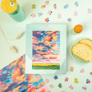 Prairie Sky | 1000-Piece Puzzle for Adults | Designed in Canada by Amy Dixon Villager Puzzles Puzzle art-noise.myshopify.com prairie-sky-1000-piece-puzzle-for-adults-designed-in-canada-by-amy-dixon