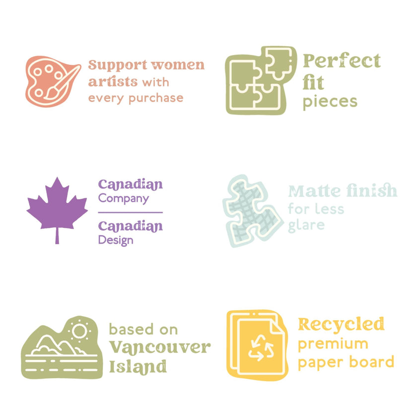 Whistler Mountain | 500-Piece Puzzle for Adults | Designed in Canada by Anja Jane