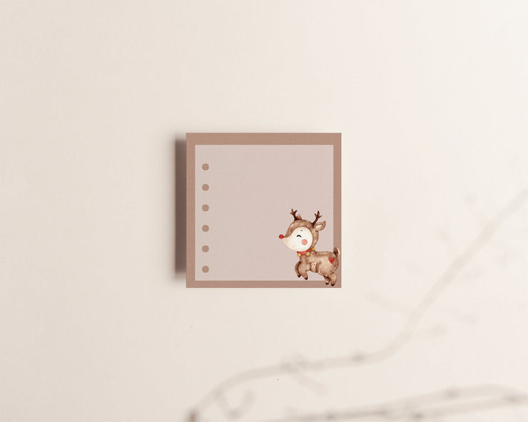 Reindeer Sticky Notes