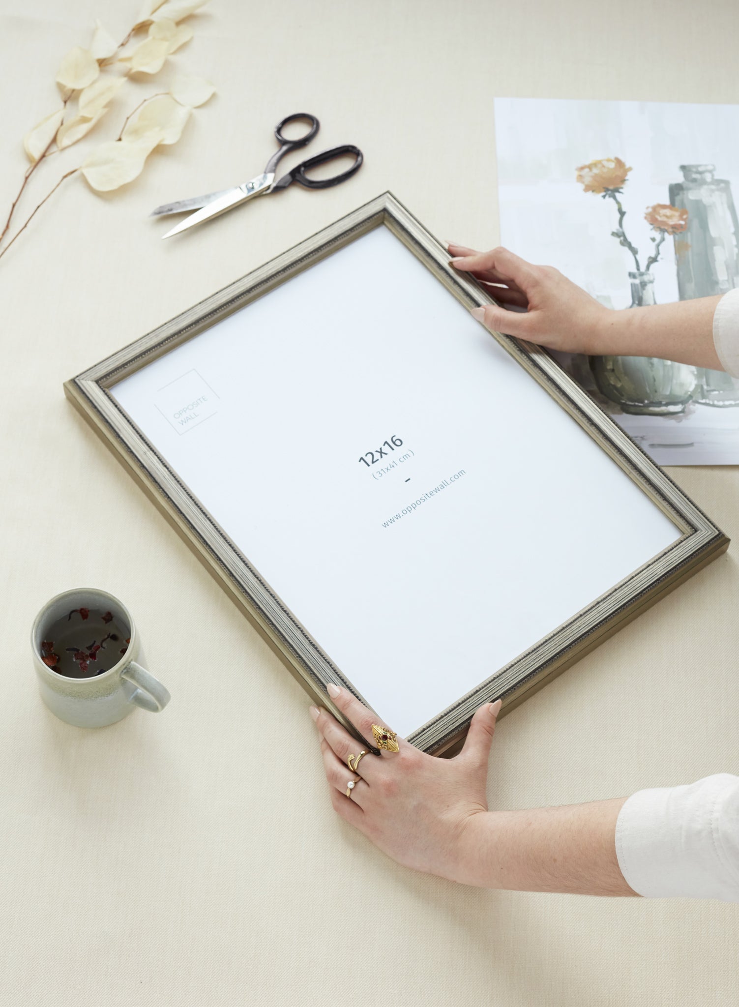 Rafaella Vintage Frame, 12x16 in | 31x41 cm Opposite Wall Frame art-noise.myshopify.com rafaella-vintage-frame-12x16-in-31x41-cm