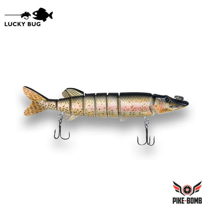 🍁Lucky Bug 5" Pike Bomb Lures