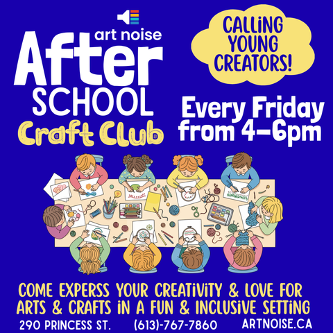 After-School Art & Craft Club (ages 6-17)