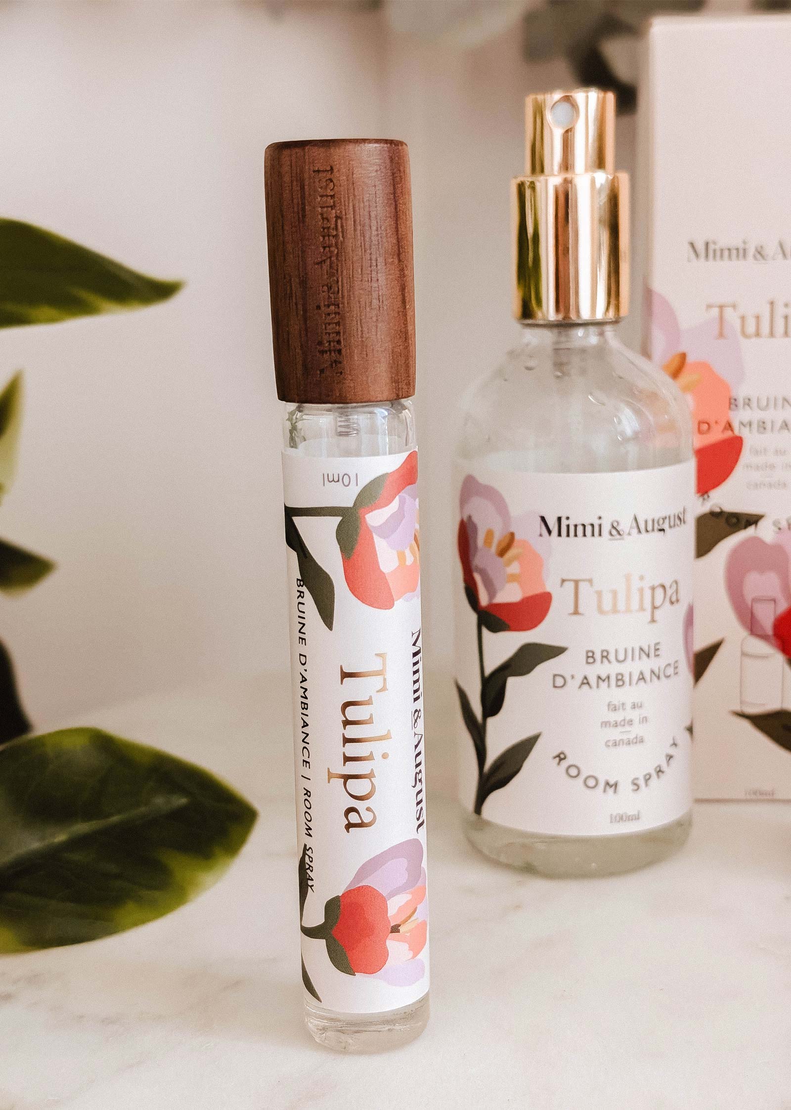 Room spray - Tulipa Mimi & August Bruine d'ambiance art-noise.myshopify.com room-spray-tulipa