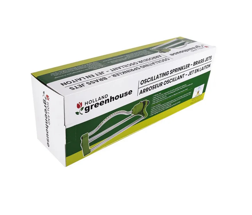 OSCILLATING SPRINKLER - BRASS JETS Holland Greenhouse product_type art-noise.myshopify.com oscillating-sprinkler-brass-jets-1 OSCILLATING SPRINKLER - BRASS JETS Holland Greenhouse  art-noise.myshopify.com oscillating-sprinkler-brass-jets-1