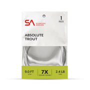  SCIENTIFIC ANGLERS - ABSOLUTE TROUT LEADERS 7.5ft & 9ft Stony Tackle Shack Fishing Lines & Leaders art-noise.myshopify.com scientific-anglers-absolute-trout-leaders-7-5ft-9ft