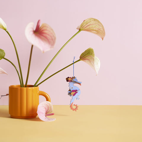 Sea Horse Nüline Distribution Cardboard Cutouts art-noise.myshopify.com sea-horse