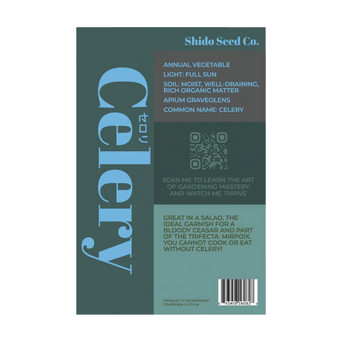 Shido Seeds Celery Seeds Packet