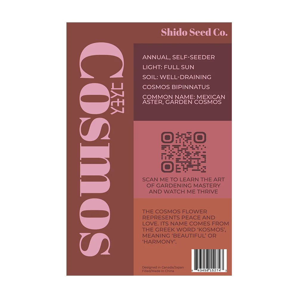 Shido Seeds Cosmos Flower