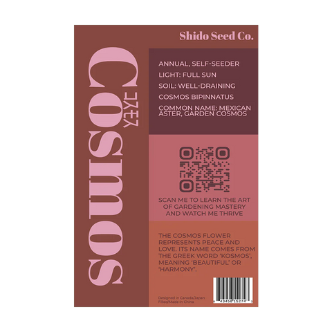 Shido Seeds Cosmos Flower