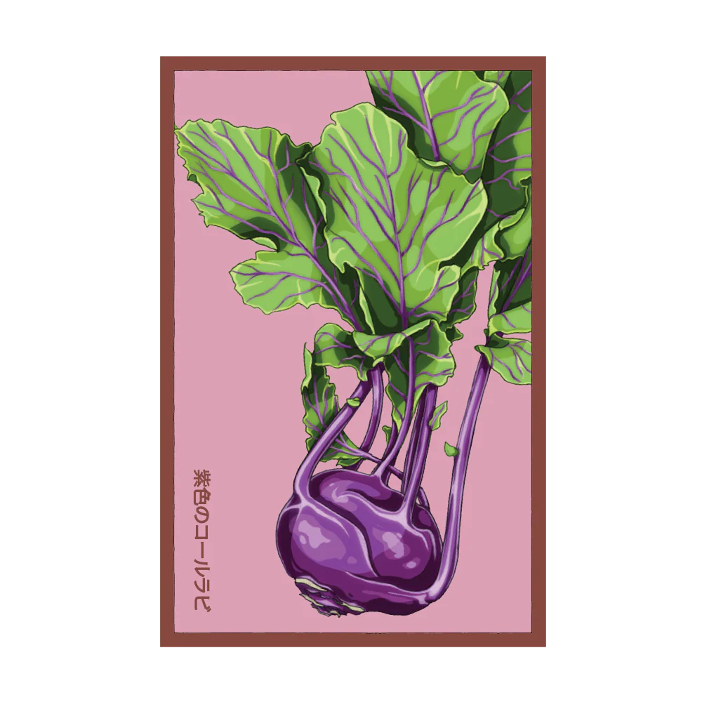Shido Seeds Kohlrabi Purple Delicacy