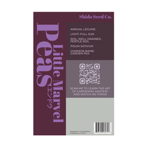 Shido Seeds Little Marvel Peas